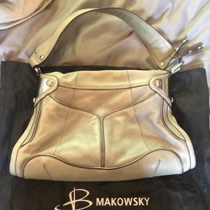 Light Blue/Green B. Makowsky Handbag